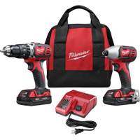 M18 Cordless 2-Tool Combo Kit, Lithium-Ion, 18 V Auto-Cam