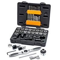 SAE Ratcheting Tap & Die Set, 42 Pieces Auto-Cam