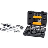 SAE Ratcheting Tap & Die Set, 42 Pieces Auto-Cam
