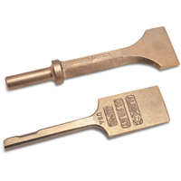 Pneumatic Chisel With  Retaining Collar Auto-Cam