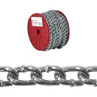 Chaîne torsad&eacute;e, Acier &agrave; faible teneur en carbone, #2 x 125' (38,1 m) l, Charge d'utilisation 310 lb (0,155 tonne) Auto-Cam