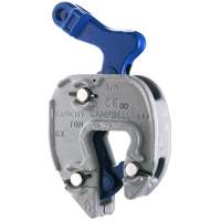 GX Plate Clamp with Chain Connector, 1000 lbs. (0.5 tons), 1/16" - 5/16" Jaw Opening Auto-Cam