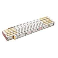 R&egrave;gle en bois pliante, 6' lo, Bois, Graduations de 1/6" Auto-Cam