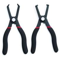 30° & 80° Offset Push Pin Plier Set, 2 Pieces Auto-Cam