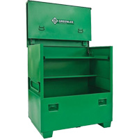 Jobsite Chest, 48" W x 30" D x Green Auto-Cam