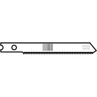 Jigsaw Blades, Bi-Metal, U-Shank, 2-3/4" L, 24 TPI Auto-Cam