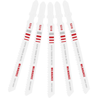 Jigsaw Blade, Bi-Metal, T-Shank, 4" L, 10 TPI Auto-Cam