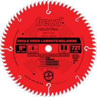 Lames de scie industrielle TCS pour panneaux de particules, 9", 72 dents, Pour Stratifi&eacute; Auto-Cam