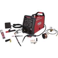 POWER MIG&reg; 215 MPi Multi-Process Welder TIG One-Pak&reg;, 120 V/230 V, 1 Ph, 60 Hz Auto-Cam