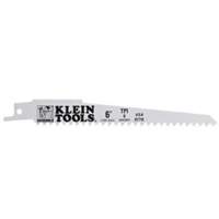Reciprocating Saw Blades, Bi-Metal, 6 TPI, 6" L x 3/4" W Auto-Cam