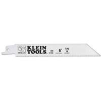 Reciprocating Saw Blades, Bi-Metal, 18 TPI, 6" L x 3/4" W Auto-Cam