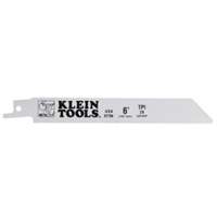 Reciprocating Saw Blades, Bi-Metal, 24 TPI, 6" L x 3/4" W Auto-Cam
