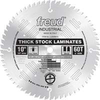 Lames de scie industrielle pour panneaux de particules, 10", 60 dents, Pour Stratifi&eacute; Auto-Cam
