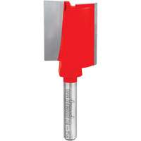 Router Bit - Double Flute Straight Bit, 1" Dia., 3/4" H, 2-9/16" L, 1/4" Shank Auto-Cam