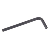 Short Arm Hex Key, Hex End, 5/32" x 2.5" L, L Shape Auto-Cam