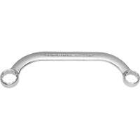 Box End Wrench, 12 Point, 5/8"/9/16", 15° Offset, Plain Finish Auto-Cam