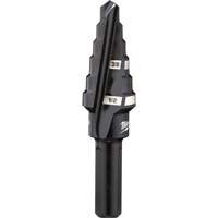 #6 Step Drill Bit, 3/8" - 1/2" , 1/16" Increments, High Speed Steel Auto-Cam
