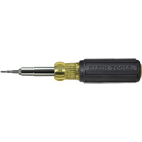 Multi-Bit Tap Tool Driver, 7-3/4" L, Cushion Grip Handle Auto-Cam