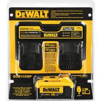 Borne de recharge pour chantier et bloc-piles 4,0 Ah, 12 V/20 V, Lithium-ion Auto-Cam