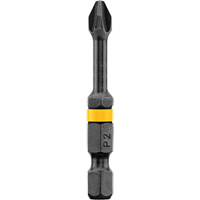 Embout Impact Ready no 2 Phillips 2' de Dewalt, Phillips, Embout #2, Prise 1/4", Longueur 2" Auto-Cam