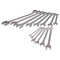 Wrench Set, Combination, 14 Pieces, Metric Auto-Cam