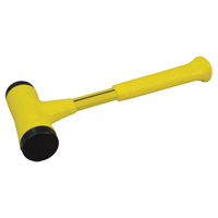 Dead Blow Hammer, 24 oz., Textured Grip, 12-1/4" L Auto-Cam