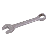 Stubby Combination Wrench, 12 Point, 1/4", Chrome Finish Auto-Cam