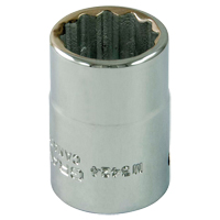 Douille, 24 mm, Prise 3/4", 12 pans Auto-Cam