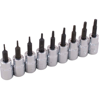 Socket Set, Torx&reg;, 3/8" Drive, 9 Pcs Auto-Cam