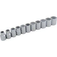 Jeu de douilles, 11 Mcx, Prise de 3/8" Auto-Cam