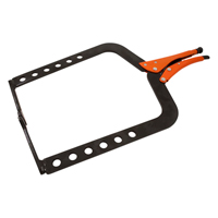 Locking Long Reach Clamp Pliers, 20" Length, Omnium Grip Auto-Cam