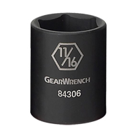 Socket, Impact, 3/4", 3/8" Drive, 6 Points Auto-Cam