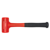 Polyurethane Dead Blow Hammer, 33 oz., Textured Grip, 13-1/2" L Auto-Cam