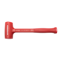 Urethane Dead Blow Hammer, 45 oz., Textured Grip, 12" L Auto-Cam