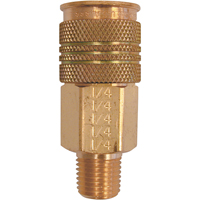 Uniquik Quick Coupler, Brass Auto-Cam