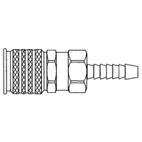 Uniquik Quick Coupler, Brass Auto-Cam