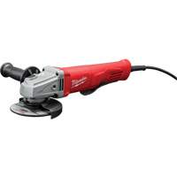 Small Angle Grinder, 4-1/2", 120 V, 11 A, 12000 RPM Auto-Cam