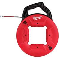 Fish Tape with Flexible Metal Leader Auto-Cam