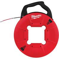 Fish Tape with Flexible Metal Leader Auto-Cam