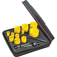 Trousse de scies-cloches industrielles, 14 morcea Auto-Cam
