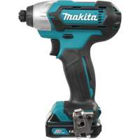 CXT Impact Driver Kit, 1/4", 970 in-lbs Max. Torque, 12 V, Lithium-Ion Auto-Cam