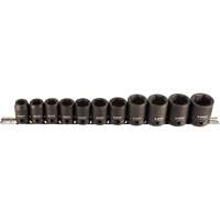 Jeu de douilles, 11 Mcx, Chocs, Prise de 1/2" Auto-Cam