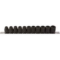 Jeu de douilles, 11 Mcx, Chocs, Prise de 1/2" Auto-Cam