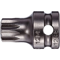 Embout &agrave; ins&eacute;rer, Triple carr&eacute;, 5 x 1" lo, Prise 3/8" Auto-Cam