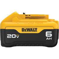 Max XR&reg; Premium Battery Pack, Lithium-Ion, 20 V, 6 Ah Auto-Cam