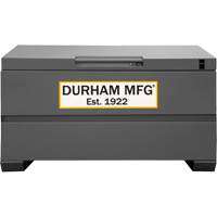 Boîte de rangement pour le chantier, 48" x 24" x 27-13/16", Acier, Gris Auto-Cam