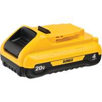Bloc-pile compact MAX*, Lithium-ion, 20 V, 4 Ah Auto-Cam