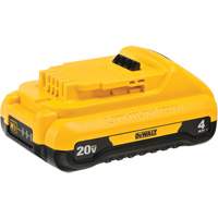Bloc-pile compact MAX*, Lithium-ion, 20 V, 4 Ah Auto-Cam