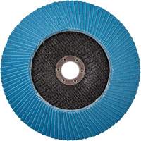 BlueFire™ R884P Coarse Grit Flap Disc, 7" x 7/8", Type 27, 80 Grit, Zirconia Alumina UAJ185 | Auto-Cam
