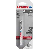 Metal Cutting Jigsaw Blade, Bi-Metal, T-Shank, 3-5/8" L, 6 TPI Auto-Cam